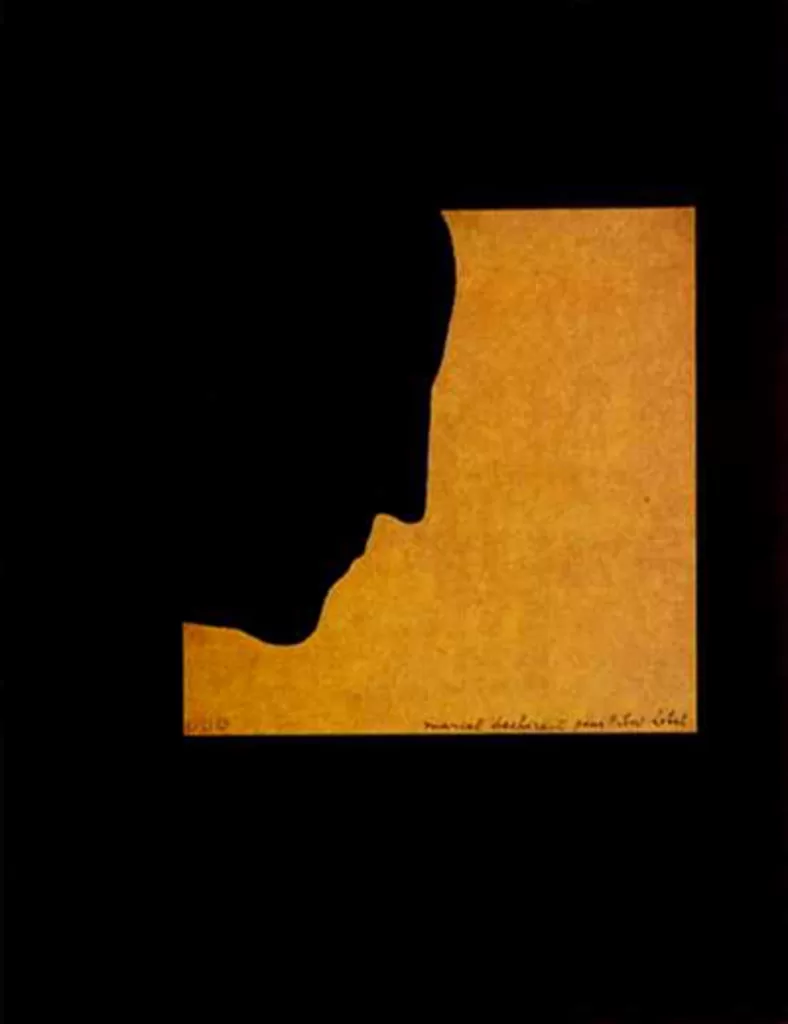 Autorretrato de Marcel Duchamp  selfportrait