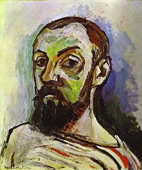 Autorretrato de Matisse  selfportrait