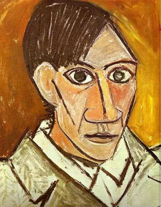 Autorretrato de Picasso selfportrait