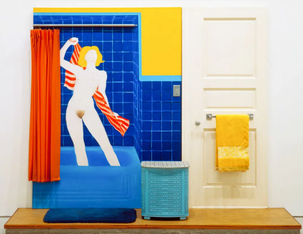 Tom Wesselmann interior bath instalacion 