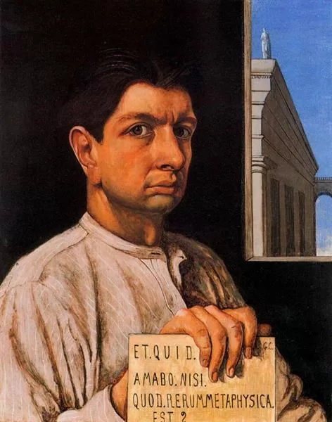 Autorretrato de Giorgio de Chirico   selfportrait