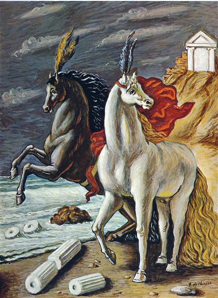 Giorgio de Chirico, caballos