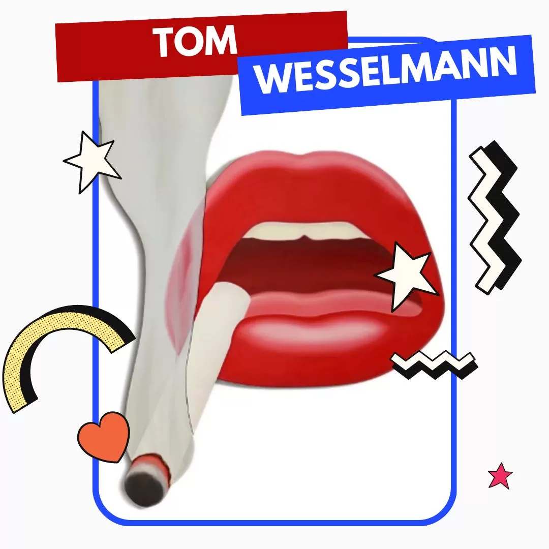 Tom Wesselmann un viaje pop por sus obras famosas