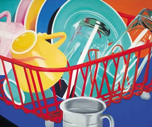 Platos por James Rosenquist