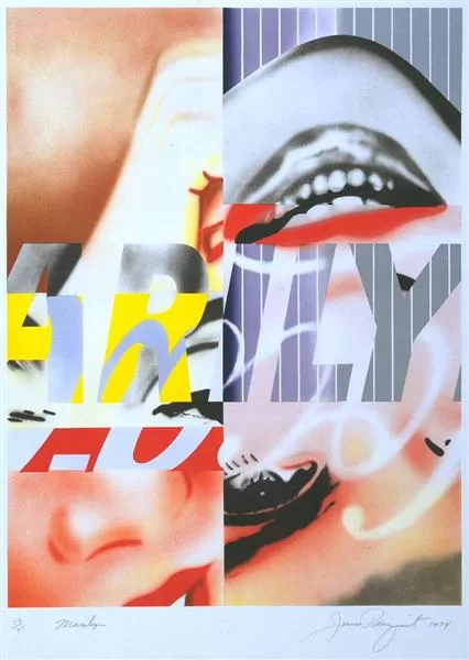 Marylin por James Rosenquist