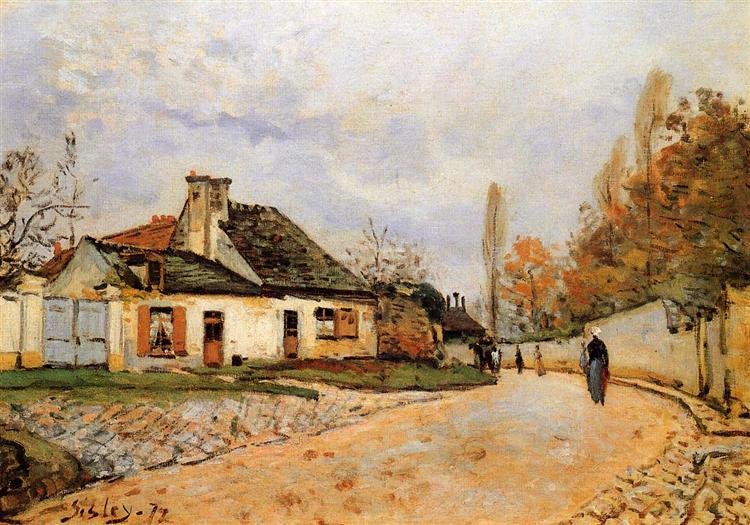 Alfred Sisley, paisajes impresionistas modelos ejemplos