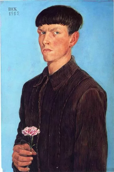 Autorretrato de Otto Dix