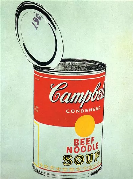 Sopa Campbell's ¿ por qué Andy Warhol
