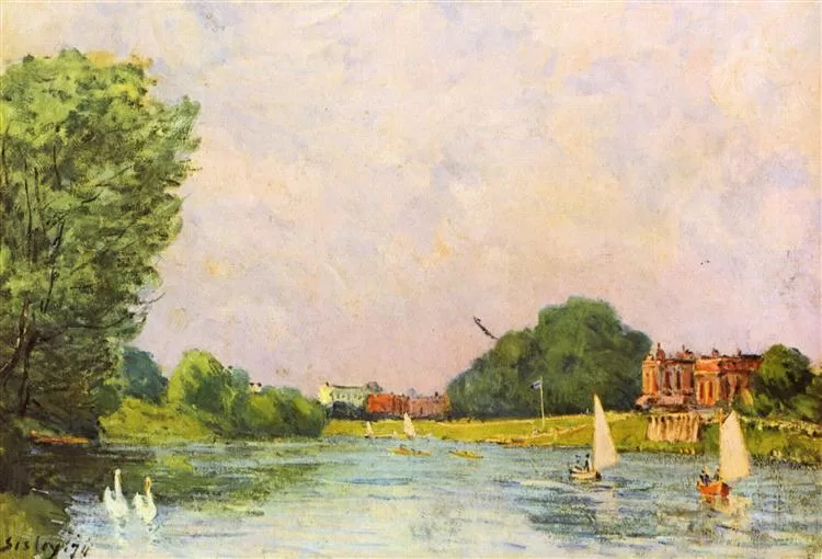 Alfred Sisley, paisajes impresionistas obras