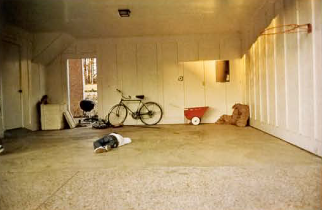 William Eggleston interior garage