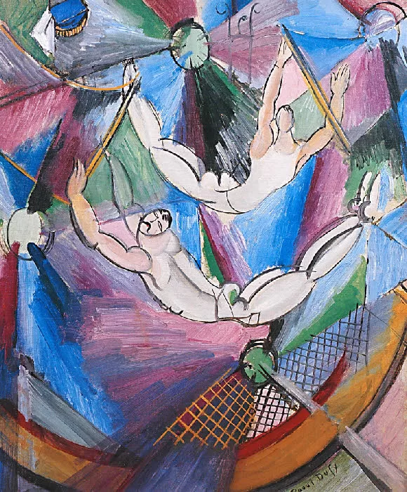 Raoul Dufy y su obra Acróbatas
