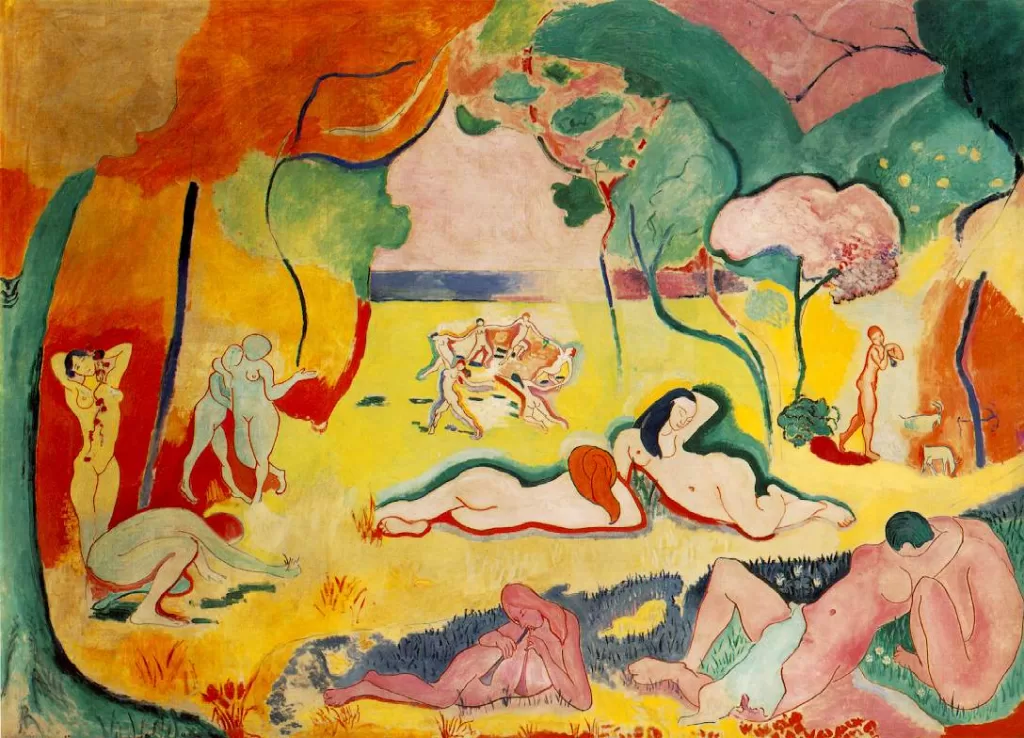 El disfrute de la vida por Henri Matisse
