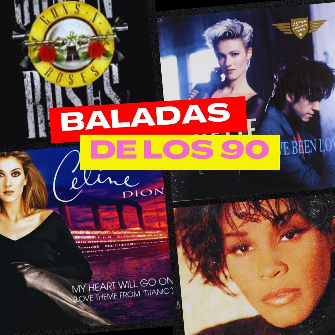 Las mejores baladas de los 90 que necesitas disfrutar