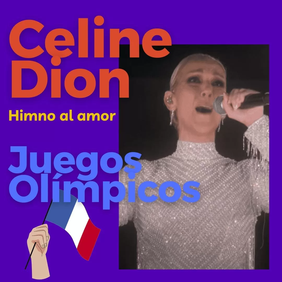 Celine Dion Juegos Olímpicos ¨Himno al amor¨