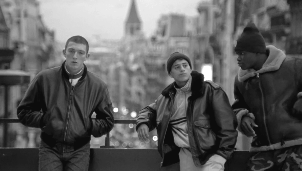 Pelicula La Haine El odio. Protagonistas.