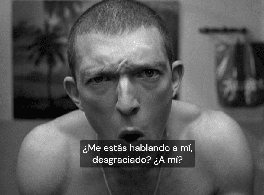 El odio (La haine). Vincent Cassel