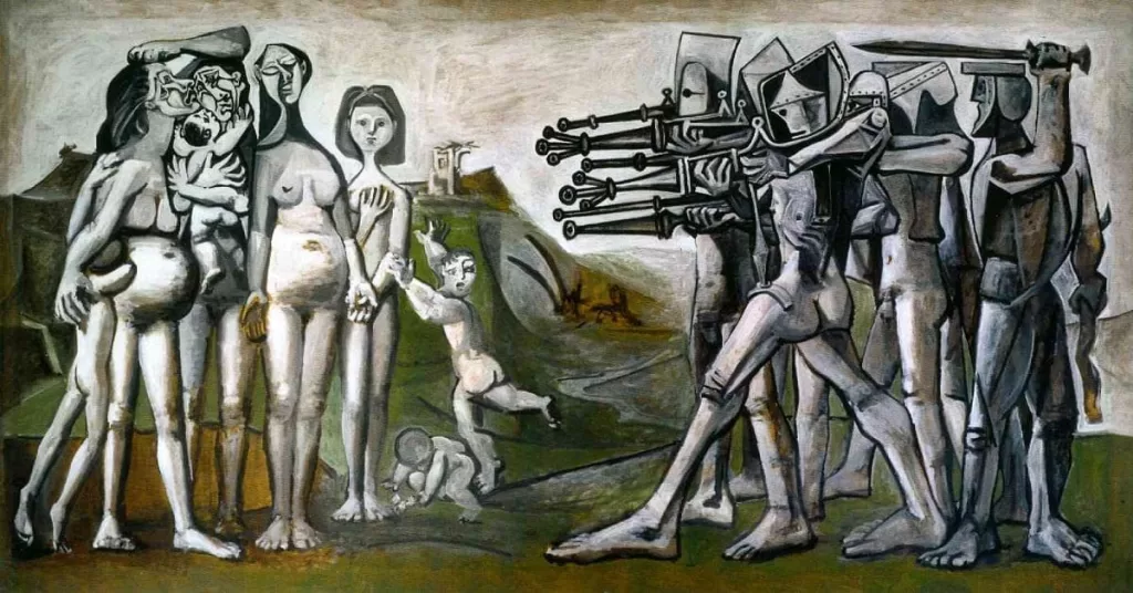 Masacre en Corea (1951) Las tres obras de Picasso sobre la guerra