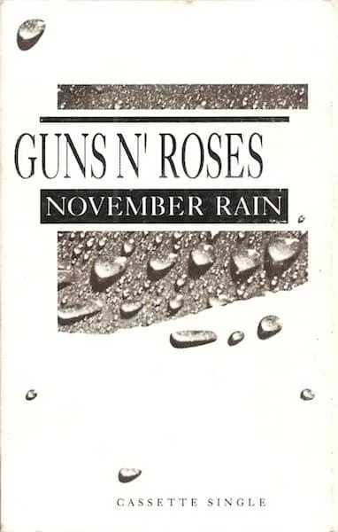 "November Rain" - Guns N' Roses tema lento famoso Slash